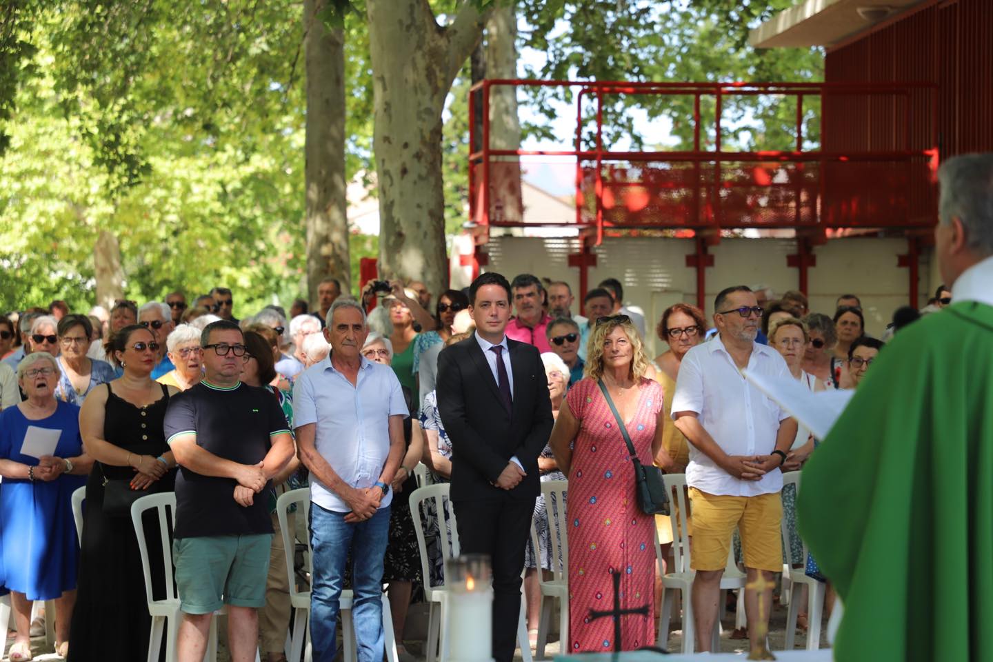 A Milhaud, une messe en provençal à l’occasion de la fête votive