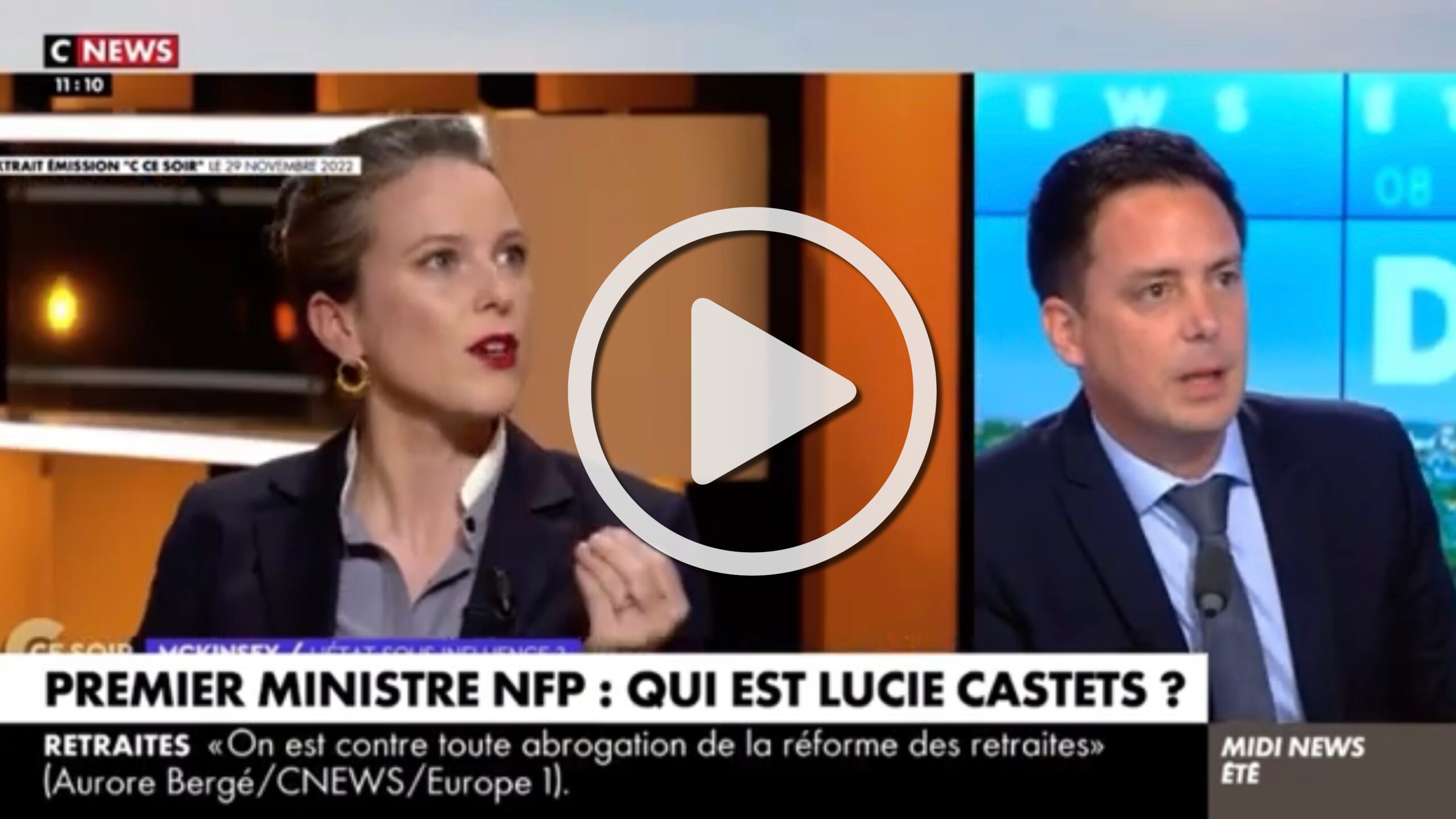 Yoann Gillet s'oppose à Lucie Castet